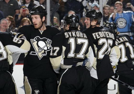 Brooks Orpik, Petr Sýkora, Ruslan Fedotenko