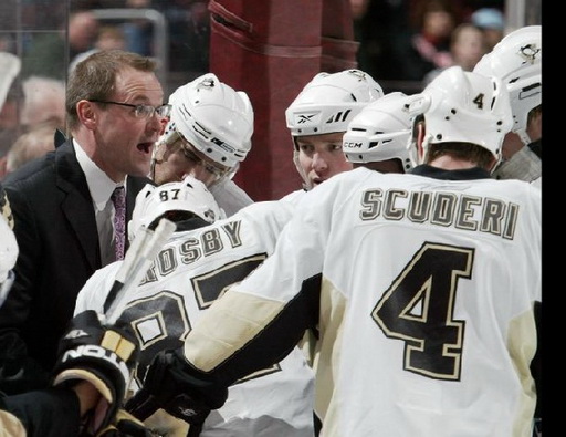 Dan Bylsma, Sidney Crosby, Rob Scuderi