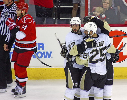 Craig Adams, Maxime Talbot, Sergei Samsonov