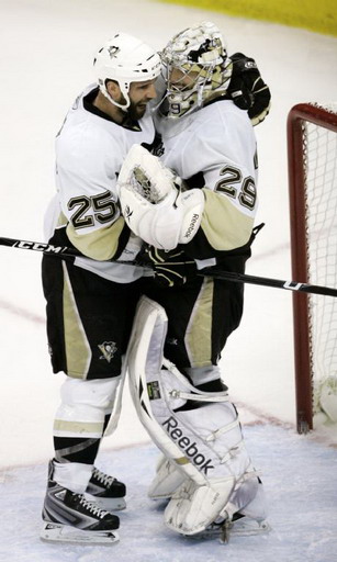 Maxime Talbot, Marc-Andre Fleury