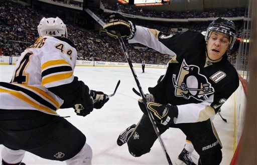 Dennis Seidenberg, Evgeni Malkin