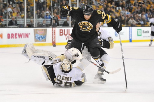 Shawn Thornton, Marc-Andre Fleury, Sergei Gonchar