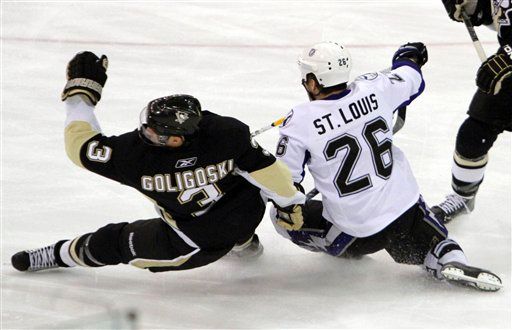 Alex Goligoski, Martin St. Louis