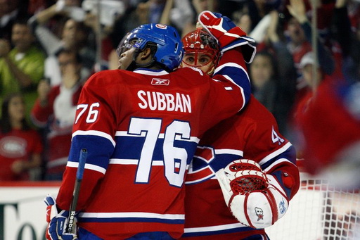 P.K. Subban, Jaroslav Halák