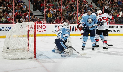 Chris Neil, Brooks Orpik, Marc-Andre Fleury