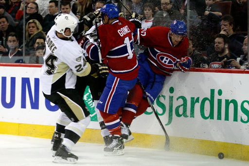 Matt Cooke, Scott Gomez, Max Pacioretty