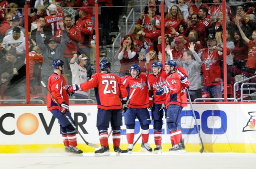 John Erskine, Scott Hannan, Brooks Laich