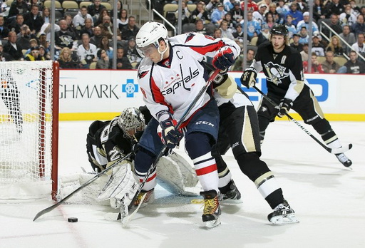 Marc-Andre Fleury, Alexander Ovechkin, Jordan Staal