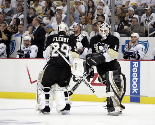 Marc-Andre Fleury, Brent Johnson