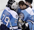 Brent Johnson, Marc-Andre Fleury