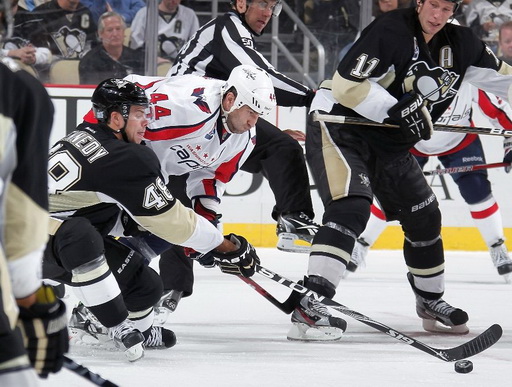 Tyler Kennedy, Roman Hamrlík, Jordan Staal