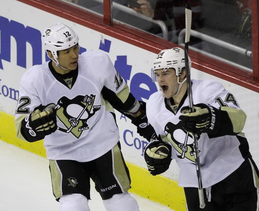 Richard Park, Chris Kunitz