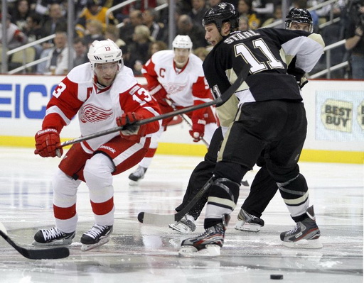 Pavel Datsyuk, Jordan Staal