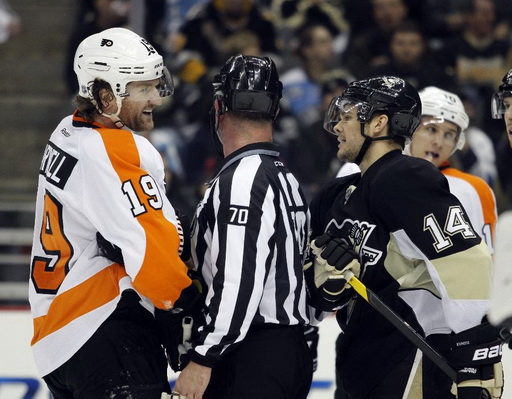 Scott Hartnell, Chris Kunitz