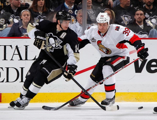 Chris Kunitz, Matt Carkner