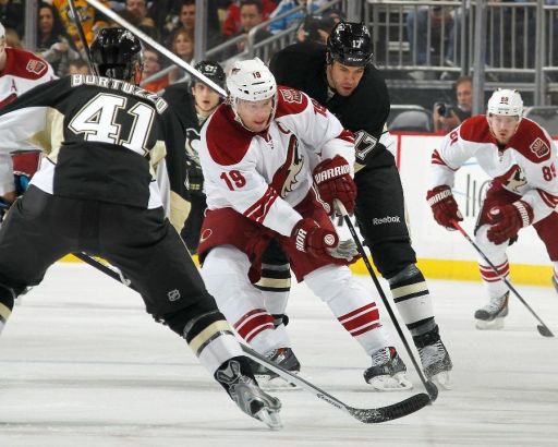 Robert Bortuzzo, Shane Doan, Taylor Pyatt