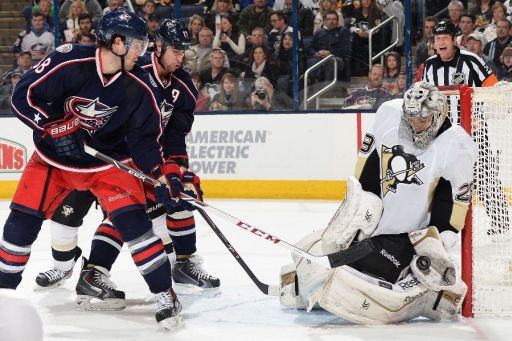 Boone Jenner, Brandon Dubinsky, Marc-Andre Fleury