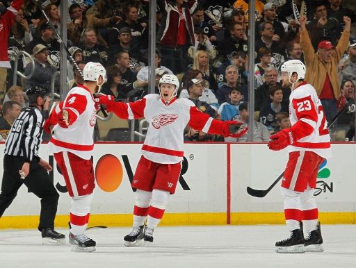 Jakub Kindl, Gustav Nyquist, Brian Lashoff