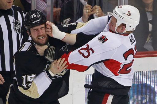 Tanner Glass, Chris Neil